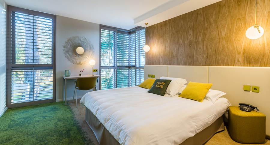 Projet d'aménagement d'une chambre d'hôtel à Montpellier par un architecte d'intérieur