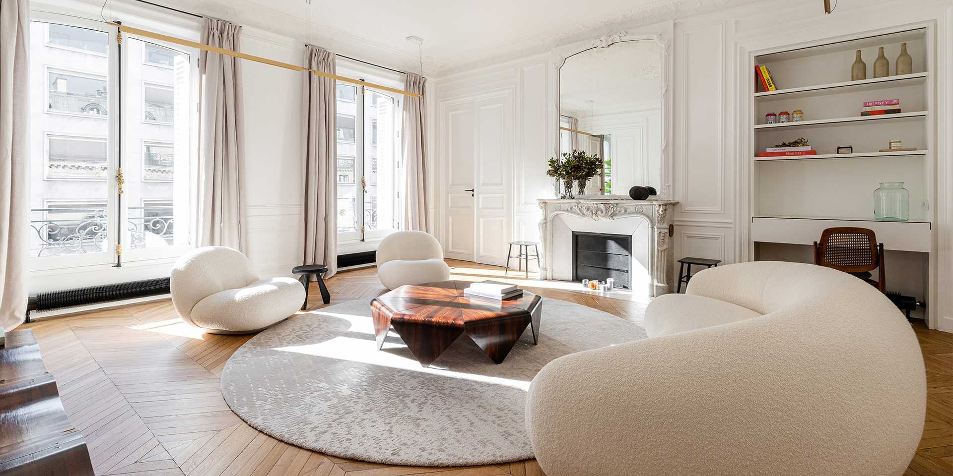Interior design of an apartement by an architect in Montpellier