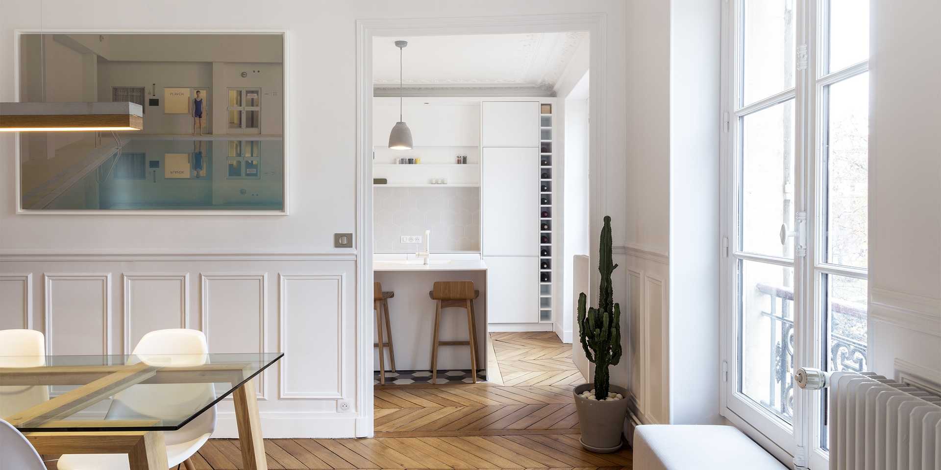 Rénovation d'un appartement ancien à Montpellier par un architecte d'intérieur