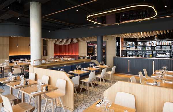 Aménagement restaurant bistronomique par un architecte d'intérieur à Montpellier