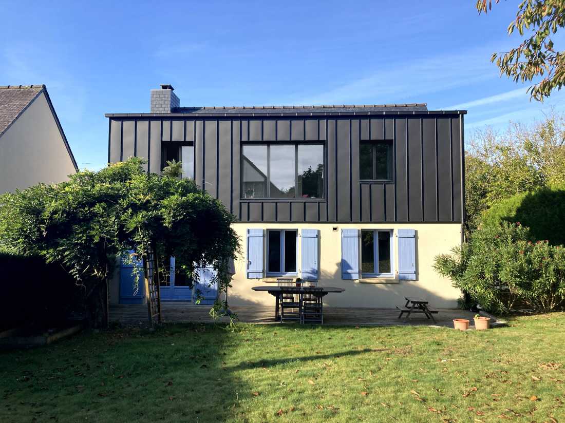 Surélévation partielle d’une maison par un architecte à Montpellier