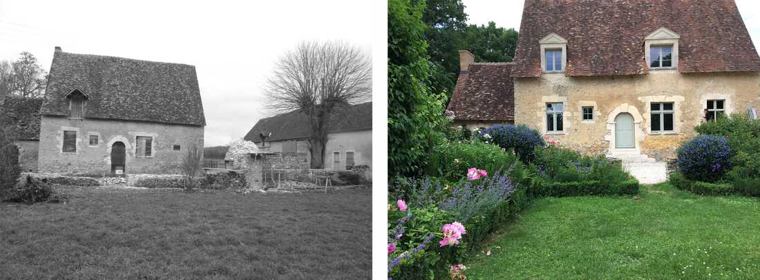 Création d'un jardin de villégiature dans une maison du 16e siècle dans l'Hérault