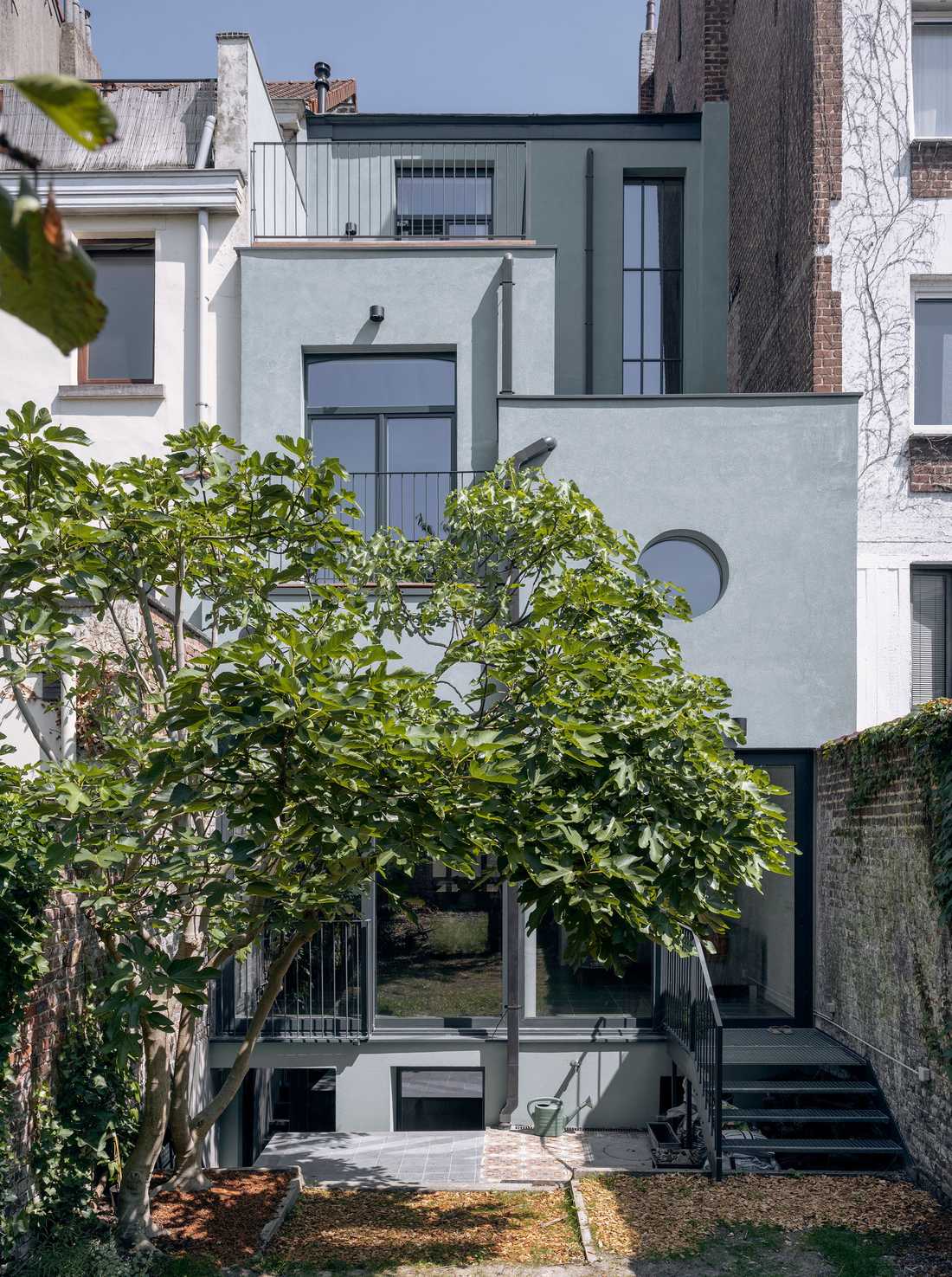 Extension d'une maison de ville mitoyenne par un architecte à Montpellier