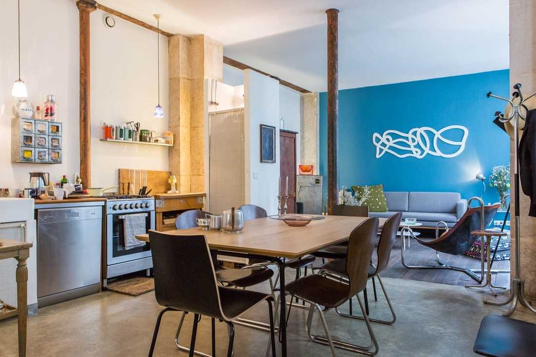 Relooking d'un appartement loft par un décorateur d'intérieur à Montpellier