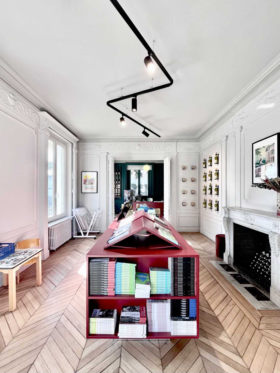 Interior designer redesigns a museum shop in Montpellier