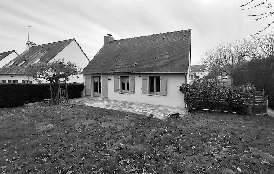 La maison avant la surélévation