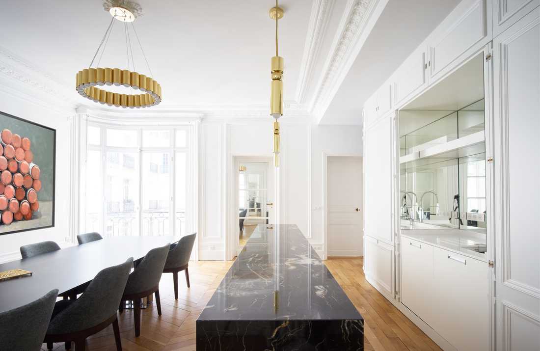 Redesign of Haussmannian apartment in Montpellier