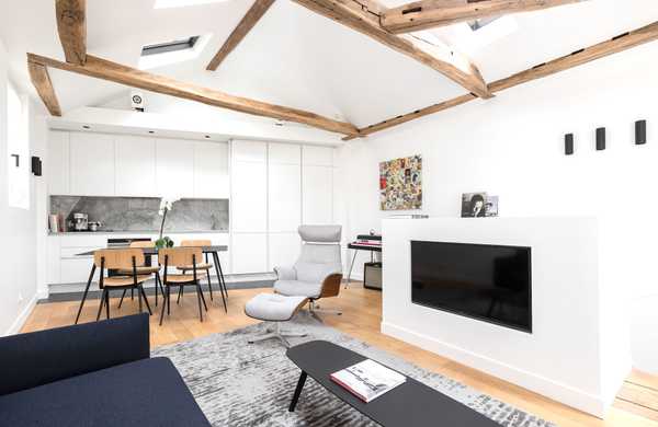 Modernisation d’un appartement duplex sous les combles par un architecte à Montpellier